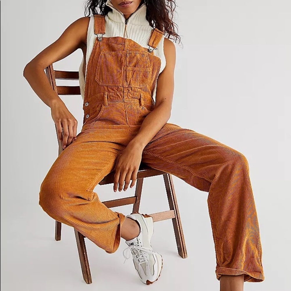 Free People Ziggy Corduroy Overalls